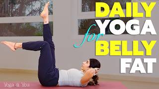 Daily Yoga for Belly Fat | 15 Minute Full Body Yoga Routine