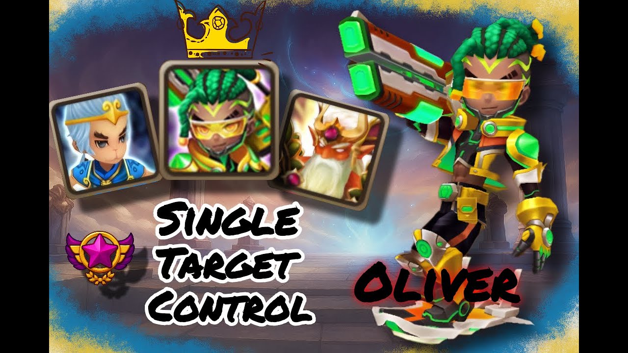 Single target control Oliver - Summoners War