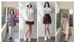 Winter Outfit. Review clothes on Shopee with Tik tok (Shopee haul)❤️🌻 screenshot 4