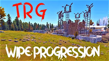 How a Friend Group played EU Rustinity on Force wipe - Rust Wipe Progression