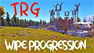 How a Friend Group played EU Rustinity on Force wipe - Rust Wipe Progression