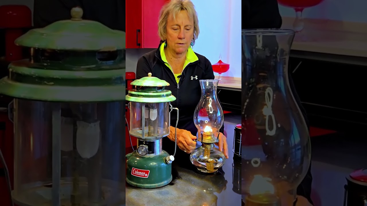 Lighting The Cabin Kerosene Lamps and Rechargeable Options