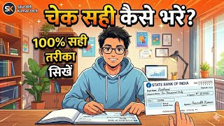 Cheque Bharne Ka Sahi Tarika Sikhen | Full Fill Cheque Book #youtube 
