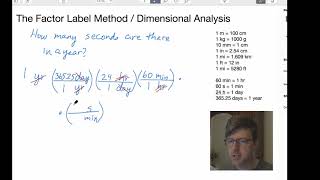 Famous The Factor Label Method - Part 3 - (Dimensional Analysis, or How to Convert Units) Profile