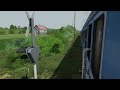Relaxing Train Window View in Zselic Valley | Water Reflections &amp; Arrival | Train Simulator Classic