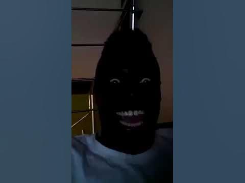 Черный негр в темноте мем SCARIEST FACE EVAAAAAAAAR!! - YouTube