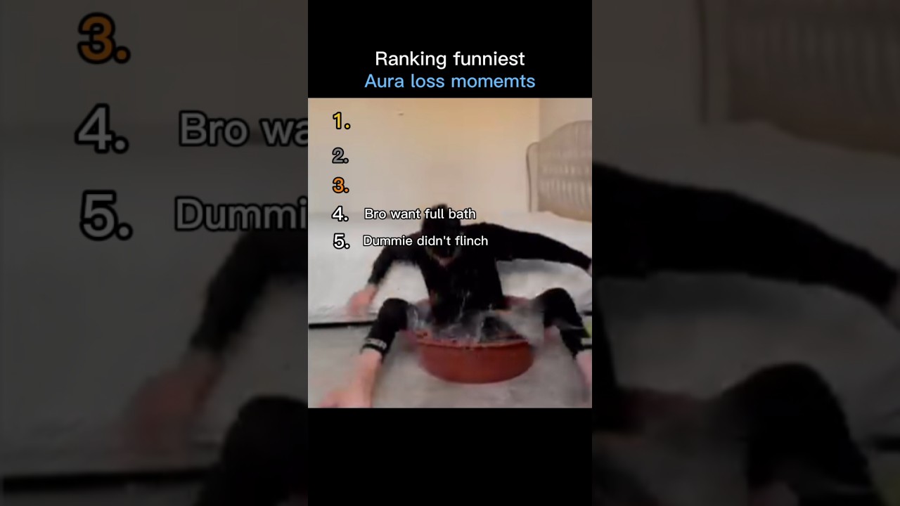 Ranking funniest aura loss moments | 