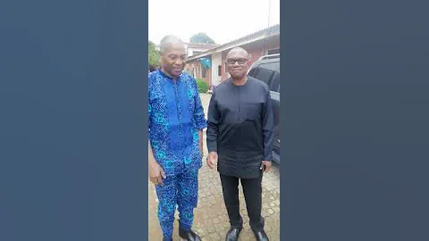 Peter Obi visits Femi Kuti at popular ‘Afrika’ Shrine