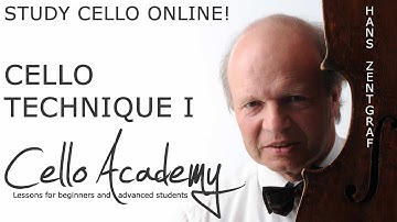 Online Cello Lessons | Cello Technique I: Scale I : Play an even scale