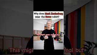 💀 what's the real reason for mark's grey T-shirt 😲? #billionaire #success #markzukerberg #elonmusk