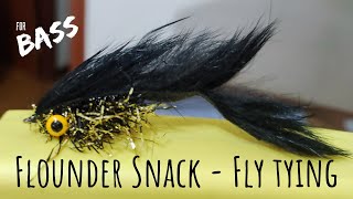 Montagem - Flounder Snack / Fly tying the Flounder Snack