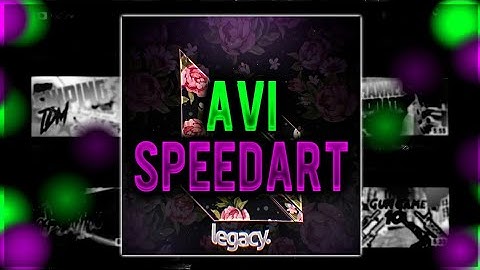 SpeedArt #6 || PS Touch || Simple Logo