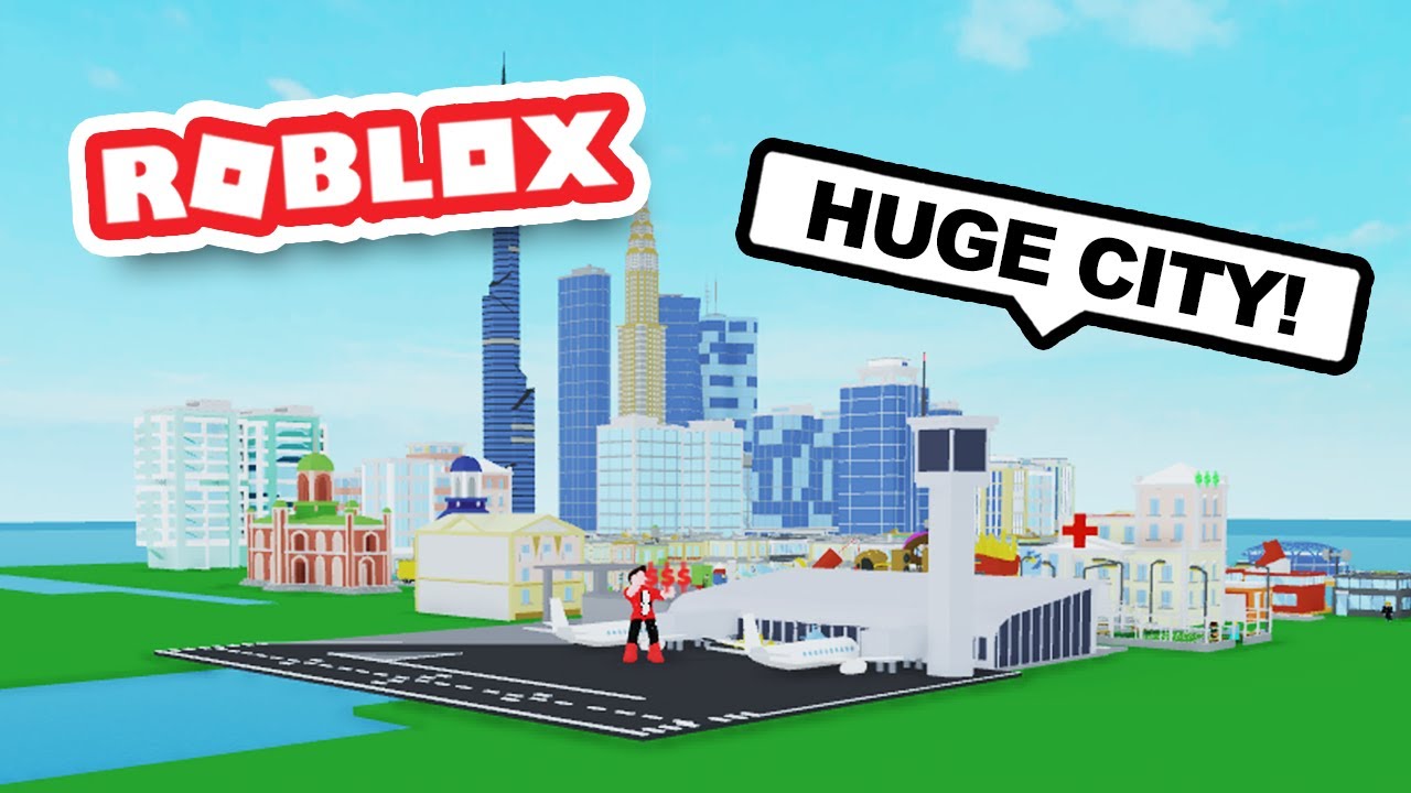 Biggest City Ever In Roblox Tiny Town Tycoon Youtube - biggest roblox city