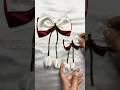 Maroon Tulips 🌷 Bow Combo ❤️ #scrunchies.mall #hairgoals #handmade #scrunchieshop #hairbows