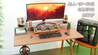 Every Console in one Gaming Desk Setup!