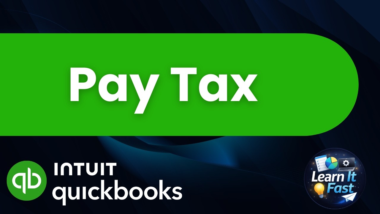 How to Pay Sales Tax in QuickBooks Online (2026 Updated) - YouTube