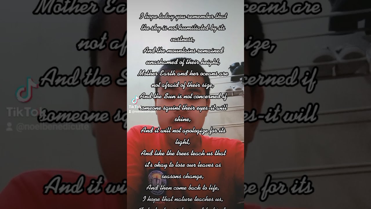 Noel S Third Educational Vlog Reading Poetry Activity 101 With