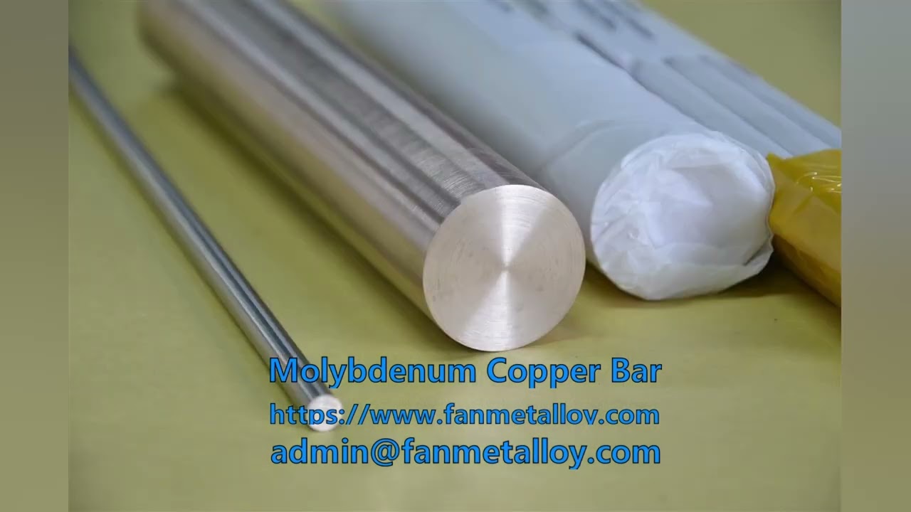 Molybdenum Copper Round Bar