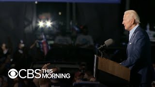 Trump, Biden hold rallies in battleground Florida during final days of campaign