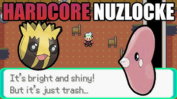 Pokémon Emerald Hardcore Nuzlocke - Terrible Pokémon Only! [Trashlocke] (No items, No overleveling)