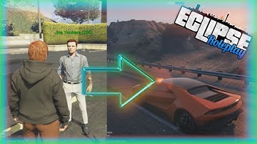 Getting a Job and Driving a Stolen Lambo! | GTA RP (Eclipse Roleplay)