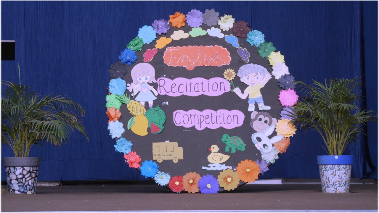 Poem Recitation || Kinder Garten || St. Paul's Kishangarh