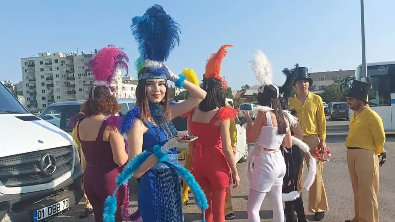 تتمة مهرجان الحمضيات 🍋🍊بمدينة مرسين التركية 🇹🇷الذي حضرت له بالقرب من منزلي 🏚