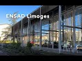 Visite de l’École nationale supérieure d'Art et de Design de Limoges
