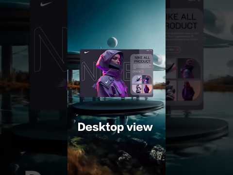3d responsive website