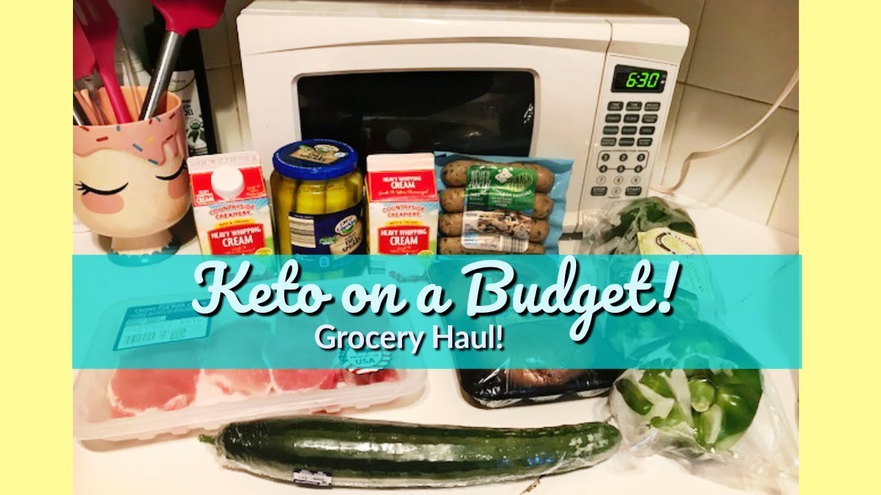 KETO: Buying Groceries on a BUDGET! - YouTube