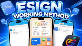 [NEW] Esign iOS Method | Install IPA Files on iPhone and iPad NO PC
