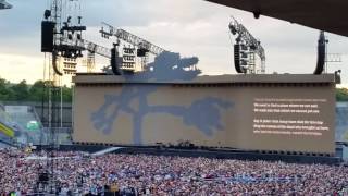 The Whole of the moon, Croke Park Dublin, U2