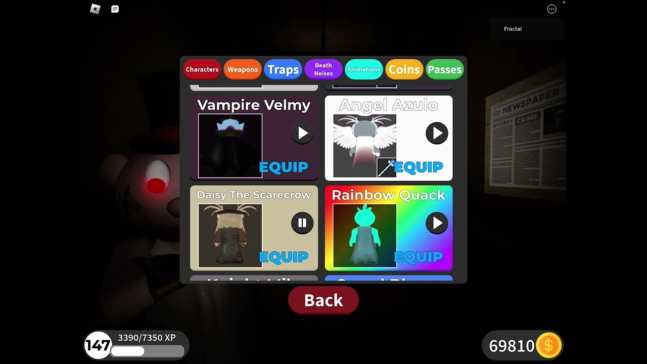 Roblox Puppet all Halloween Themes as of pass 14