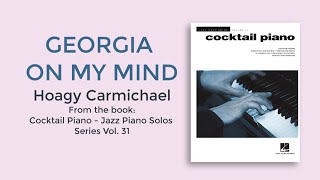 Georgia On My Mind - Hoagy Carmichael. Jazz piano solo