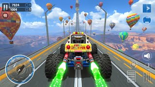 Monster Truck Mega Ramp – Crazy Car Stunts Gameplay 2026 screenshot 2