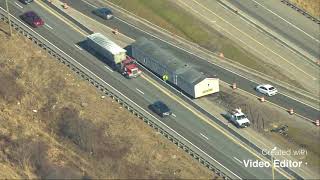 Home stuck in construction zone on I-77; ODOT plans to remove
