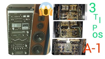 Gradiente System one, limpeza, analise, reparo no A-1