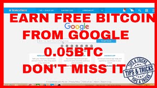 Earn Free Bitcoin from google 0.05btc € free - search words and earn bitcoin for free paying trusted screenshot 4