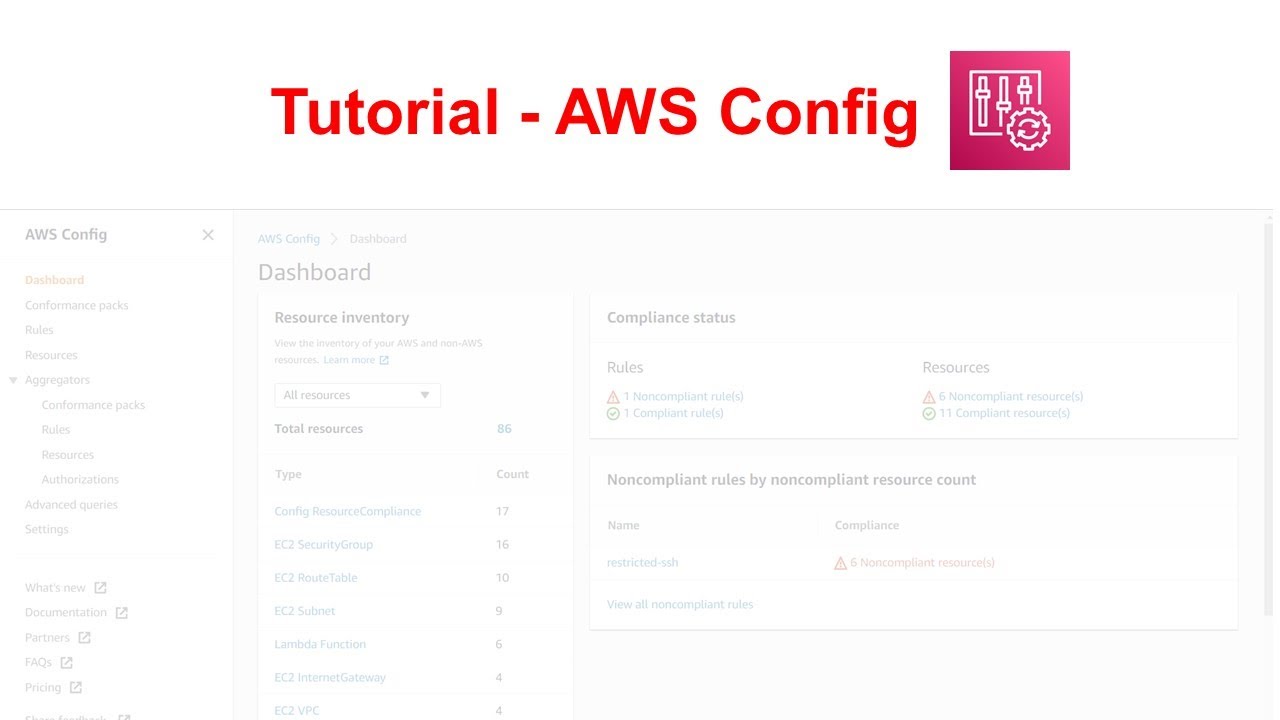 Tutorial - AWS Config - YouTube
