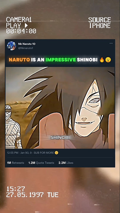 Naruto Is An Impressive Shinobi 😯🔥