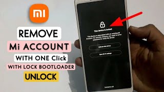 MI Account Remove Permanent | Forgot Password Mi Account Solve *Activate This Device* Mi Account