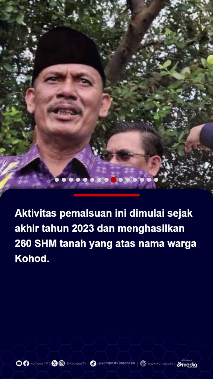 Kades Kohod Arsin Resmi jadi Tersangka, Ini Perannya di Kasus Pagar Laut di Tangerang #kadeskohod
