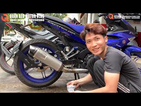 Video Độ Pô Leovince SBK cho Exciter 150 l So sánh Leovince... - youtube