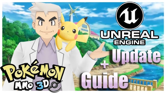 Route 1 Spawns + Event ▭ Pokemon MMO 3D - Unreal ver 2022.0.4.1a 