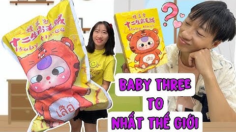 Tặng Chồng Túi Mù Baby Three ( Bé Ba) To Nhất Thế Giới | Tuyết Tuyết TV