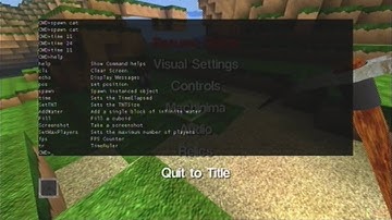 Fortress Craft : How to Spawn Water and MORE