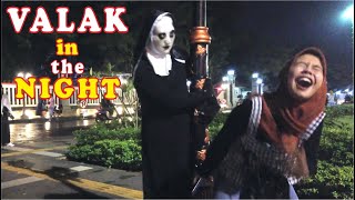 The NUN prank in the night..!! Prank valak bikin ngakak