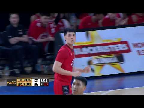 BRGY. GINEBRA vs RAIN OR SHINE | SMART PLAYS OF QUARTERS 3 & 4 | PBA SEASON 50 GOVERNORS' CUP