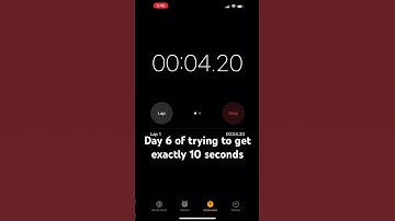 Day 6 of trying to get exactly 10 seconds