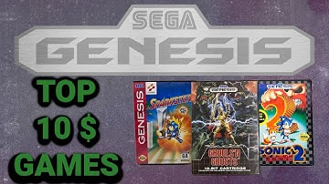TOP 10 Most Expensive Sega Genesis Games